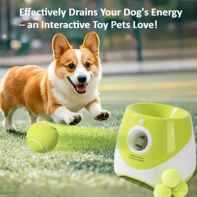 Automatic Dog Ball Thrower - USB Charging